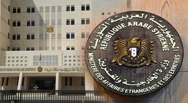 Syria Denounces France Allegations, Categorically Denies Targeting Hospitals, Civilians Syria Denounces France Allegations, Categorically Denies Targeting Hospitals, Civilians